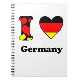 I love Germany Notebook