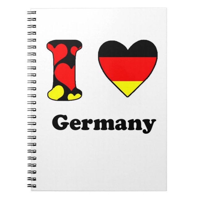 I love Germany Notebook (Front)