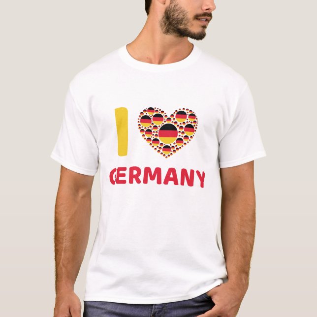 I LOVE GERMANY T-Shirt (Front)