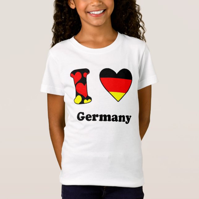 I love Germany T-Shirt (Front)