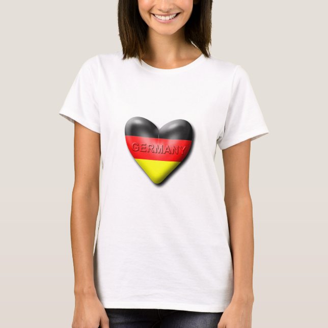 I Love Germany T-Shirt (Front)