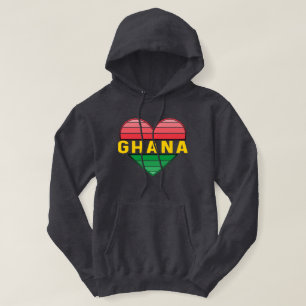 I Love Ghana, Ghanaian Heart Hoodie