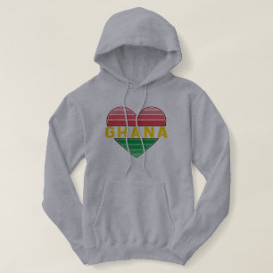 I Love Ghana, Ghanaian Heart Hoodie
