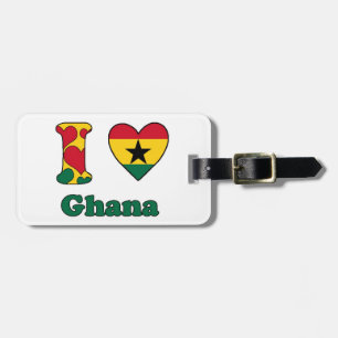 I love Ghana Luggage Tag