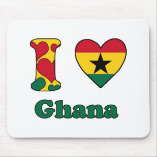 I love Ghana Mouse Mat