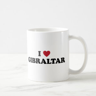 I Love Gibraltar Coffee Mug