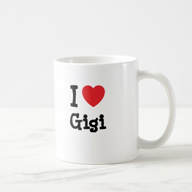 I love Gigi heart T-Shirt Coffee Mug (Right)