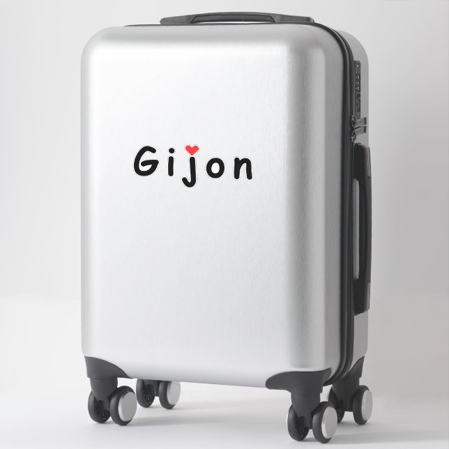I love Gijon (Suitcase)