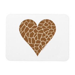 I Love Giraffes Magnet