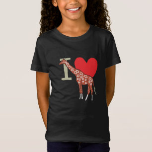 I Love Giraffes T-Shirt