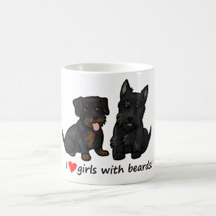 I love girls with beards! Mug