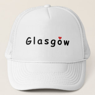 I love Glasgow  Trucker Hat