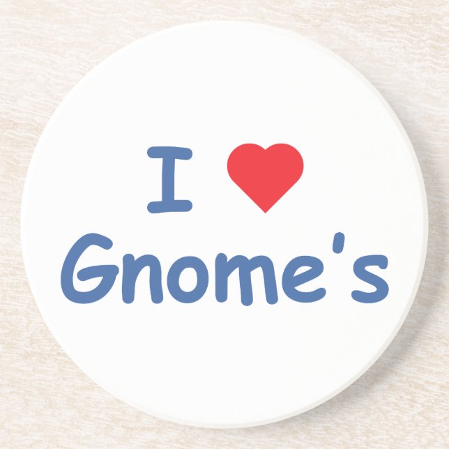 I love Gnome's Coaster (Front)