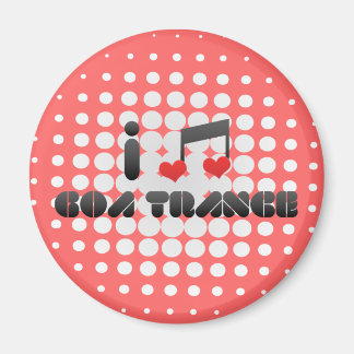 I Love Goa Trance Magnet