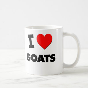 I Love Goats Coffee Mug