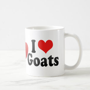 I Love Goats Coffee Mug