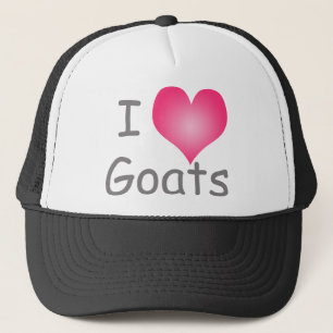 I Love Goats Trucker Hat