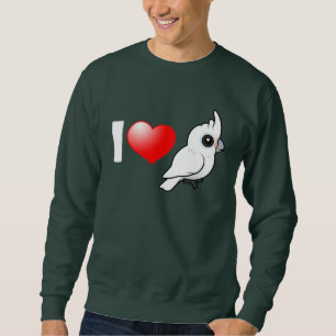 I Love Goffin's Cockatoos Sweatshirt