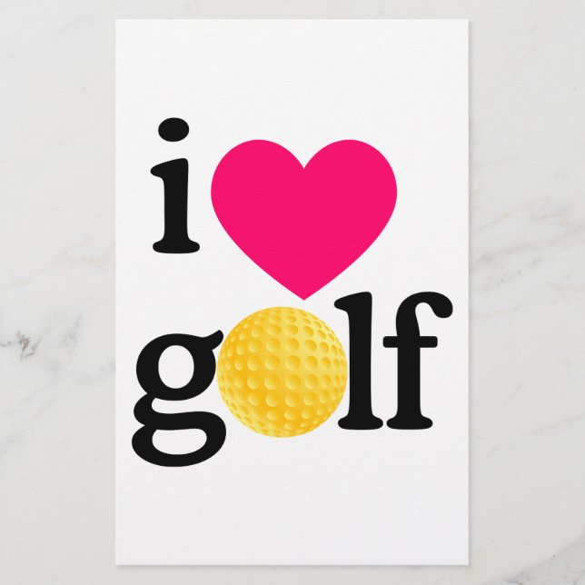I love golf (Front)