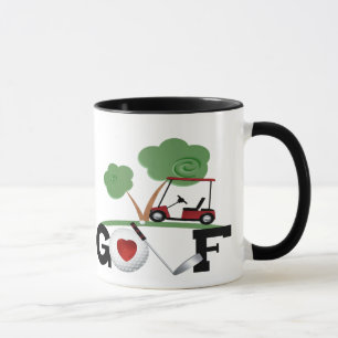 I Love Golf Mug