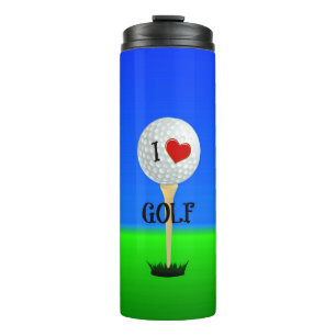 I Love Golf Thermal Tumbler