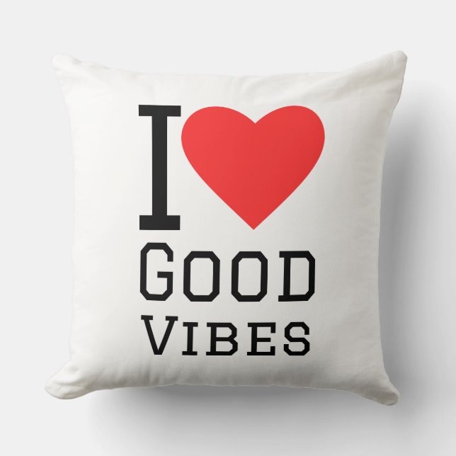 I love good vibes cushion (Front)