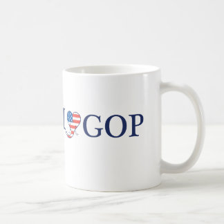 I Love GOP Classic White Coffee Mug