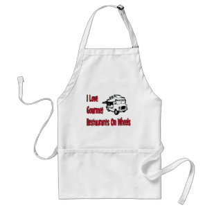 I love gourmet restaurants on wheels standard apron