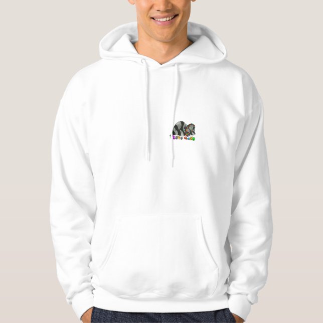 I LOVE GOZO HUDDIES HOODIE (Front)