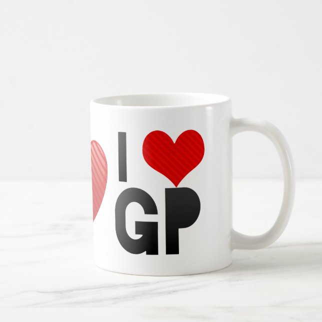 I Love GP Coffee Mug (Right)