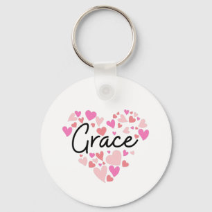 I love Grace Key Ring