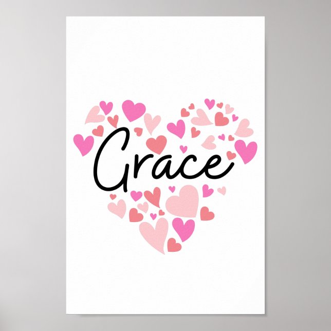 I love Grace Poster (Front)