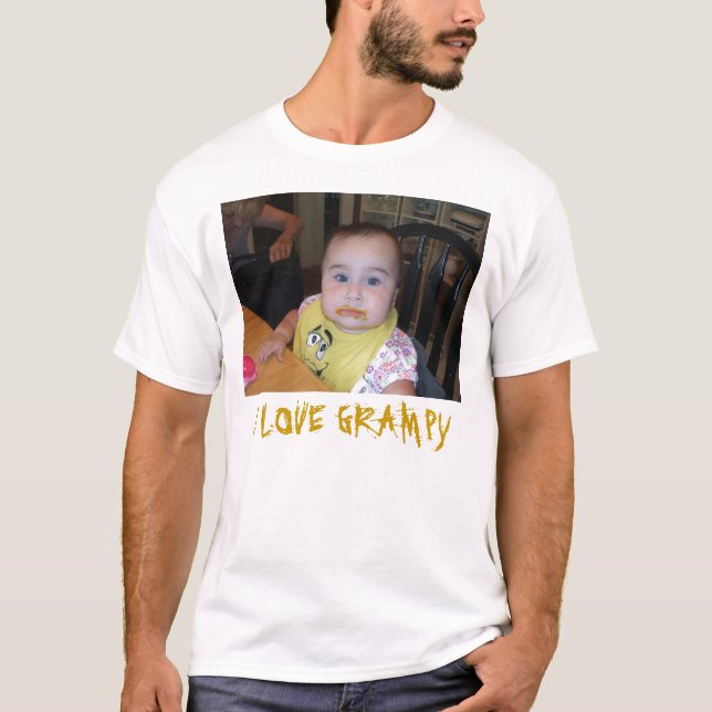 I LOVE GRAMPY T-Shirt (Front)