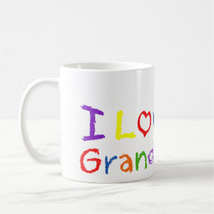 I Love Grandma Coffee Mug