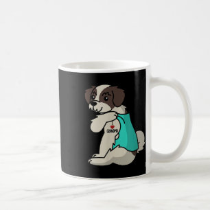 I Love Grandma Tattoo Shih Tzu Grandmother Dog Coffee Mug