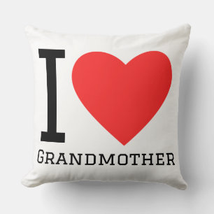 I love grandmother cushion