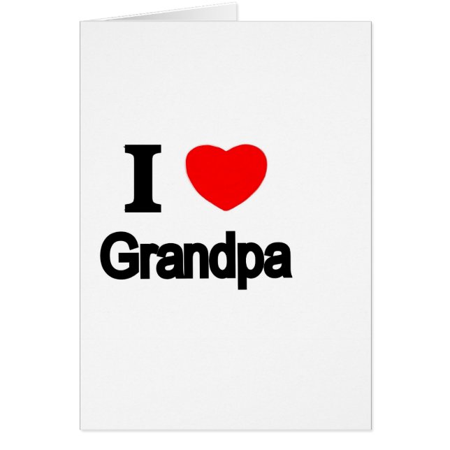 I Love Grandpa (Front)