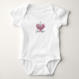 I LOVE GRANDPA baby one-piece  Bodysuit