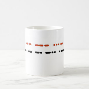 I LOVE GRANDPA in Morse Code Mug