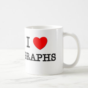 I Love Graphs Coffee Mug