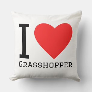 I love grasshopper  cushion