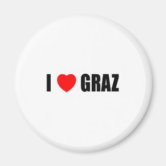 I Love Graz Magnet