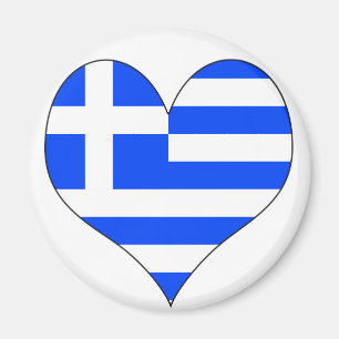 I Love Greece Magnet