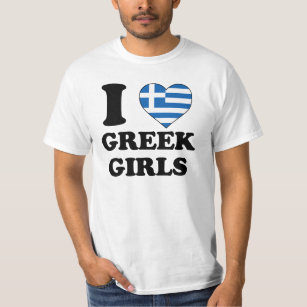 I love Greek Girls T-Shirt
