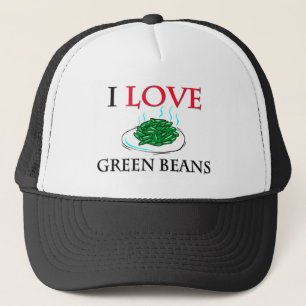 I Love Green Beans Trucker Hat