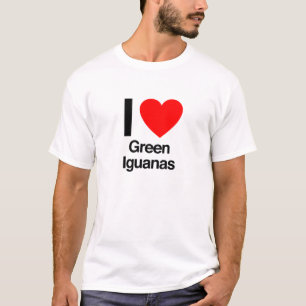 i love green iguanas T-Shirt