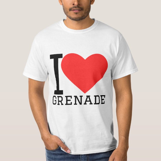 I love grenade T-Shirt (Front)