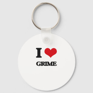 I Love GRIME Key Ring