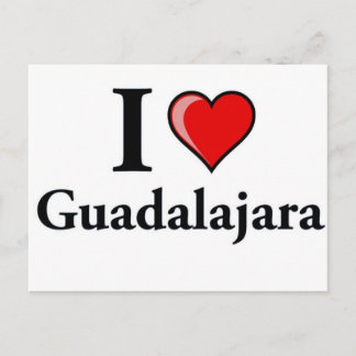 I Love Guadalajara Postcard