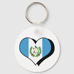 I Love Guatemala Keychain